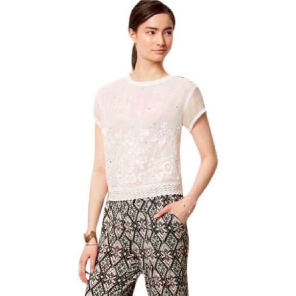 Vanessa Virginia Heirloom Embroidered Tee - Picture 2 of 7